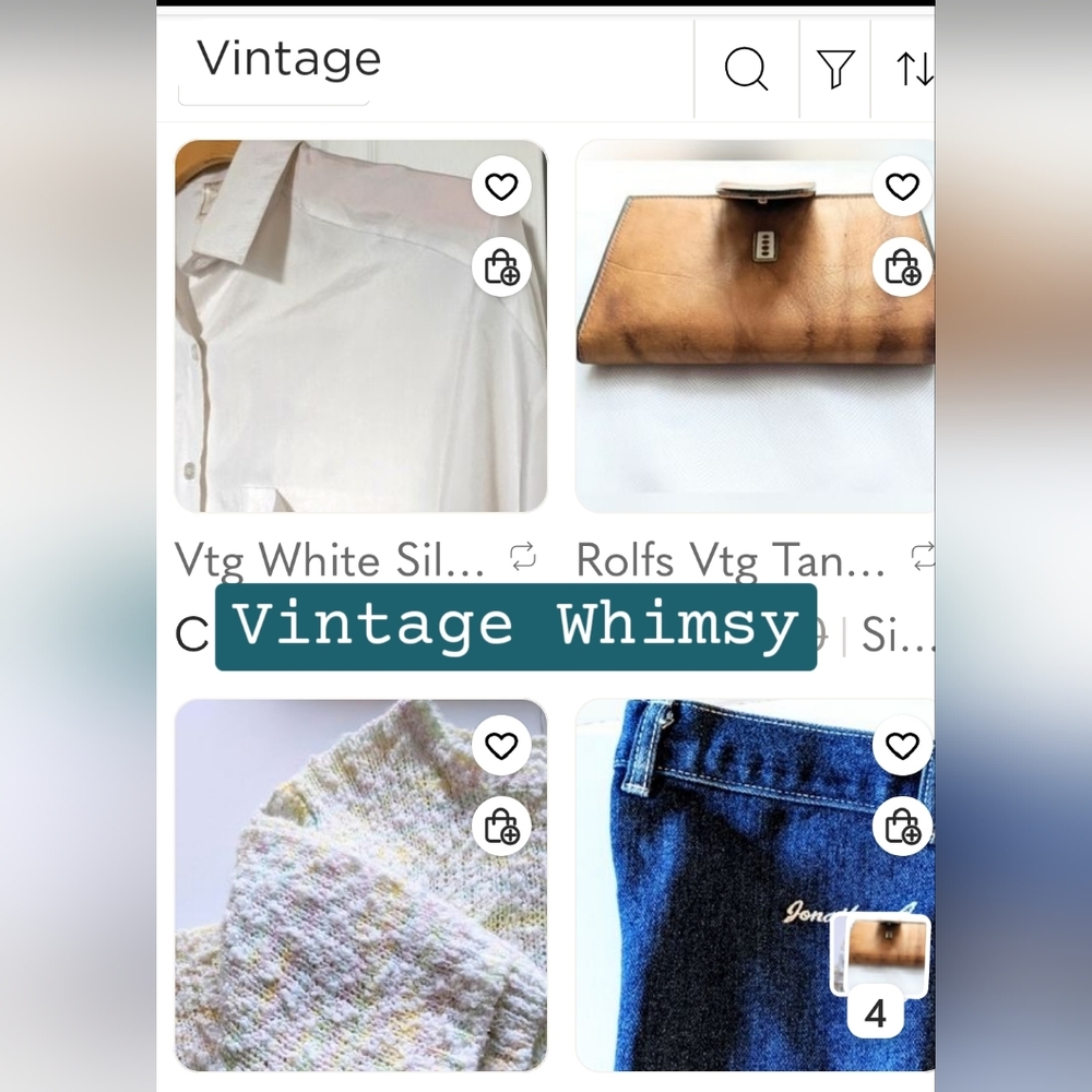 Shop My Closet for All Your Vintage Wiles.